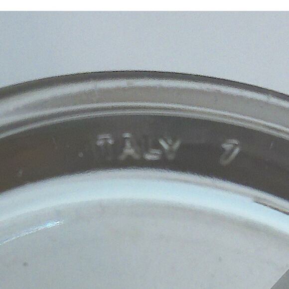 Vintage Circleware Leopard Print Old Fashioned Glass Made In Italy Set of 4 READ - Picture 4 of 6